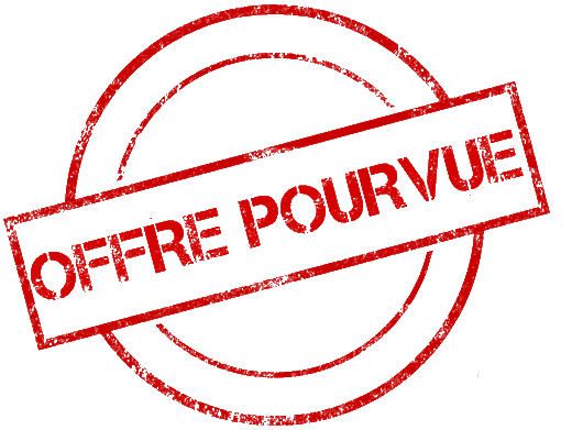 offre pourvue