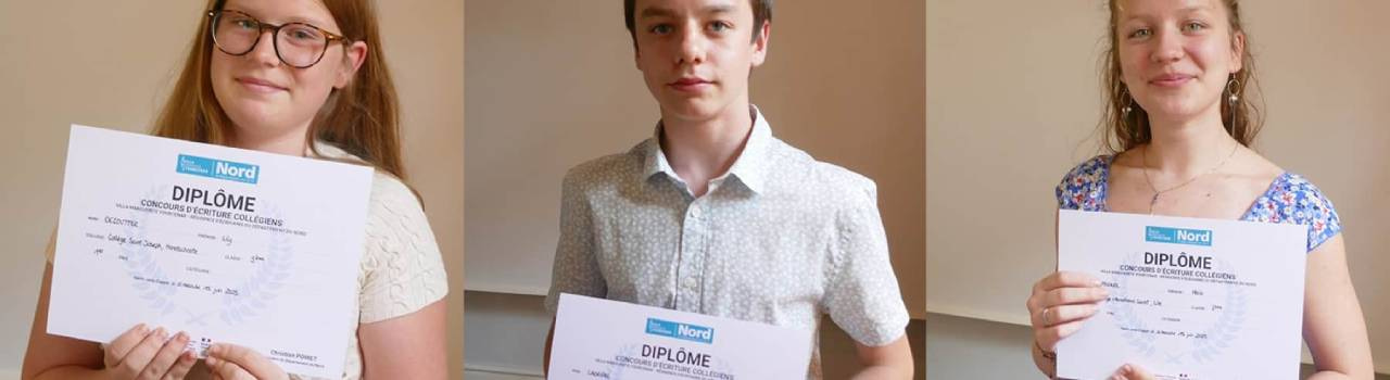 Gagnants concours écriture 2025