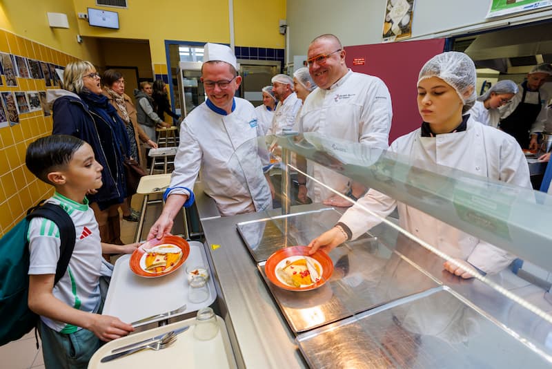 Les collèges du Nord ont participé au « Grand Repas » le 9 octobre 2025 !