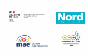 Logo Partenaires du concours d'affiche égalité filles/garçons