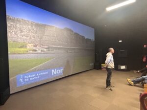 temps d'échanges au forum antique de Bavay